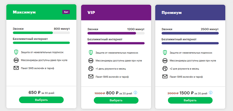 Тарифы МегаФон с безлимитным интернетом